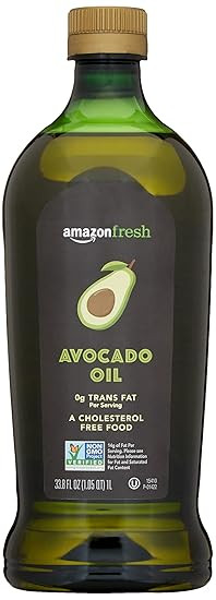 AmazonFresh Avocado Oil, 33.8 fl oz (1L) | Amazon (US)