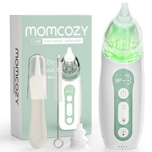 Momcozy Baby Nasal Aspirator, 3 Suction Levels Electric Nasal Aspirator for Baby, Newborn and Tod... | Amazon (US)