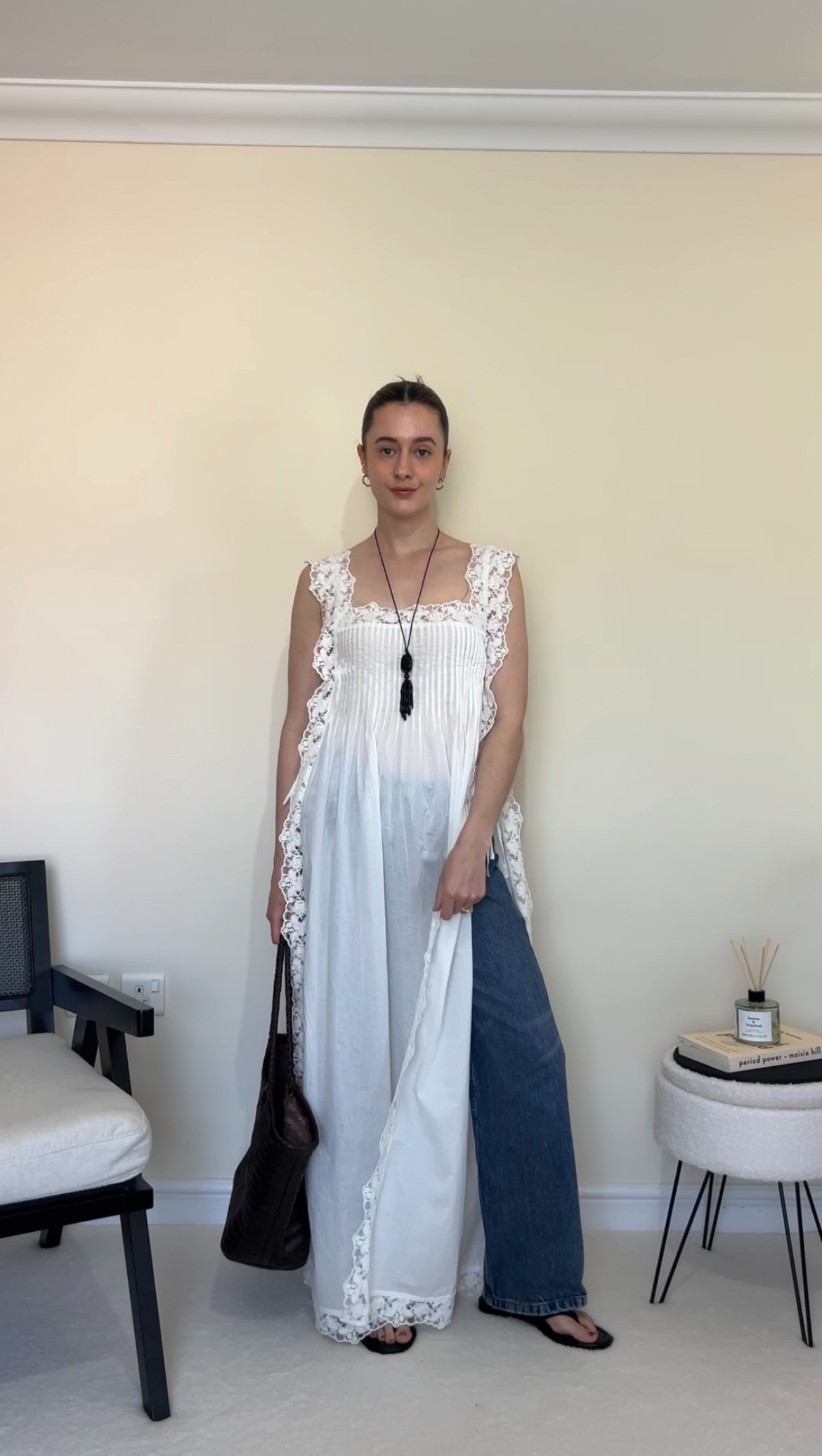Dress size M (wanted it to do up so I could wear it like a top so died up x1
Jeans size 8
Sandals size 6

#LTKuk #LTKspring #LTKsummer