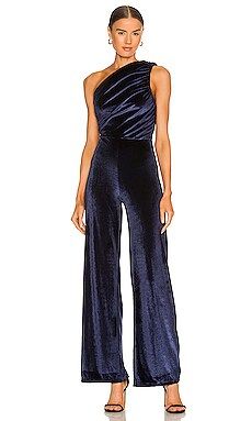 House of Harlow 1960 x REVOLVE Brianza Jumpsuit in Navy Blue from Revolve.com | Revolve Clothing (Global)