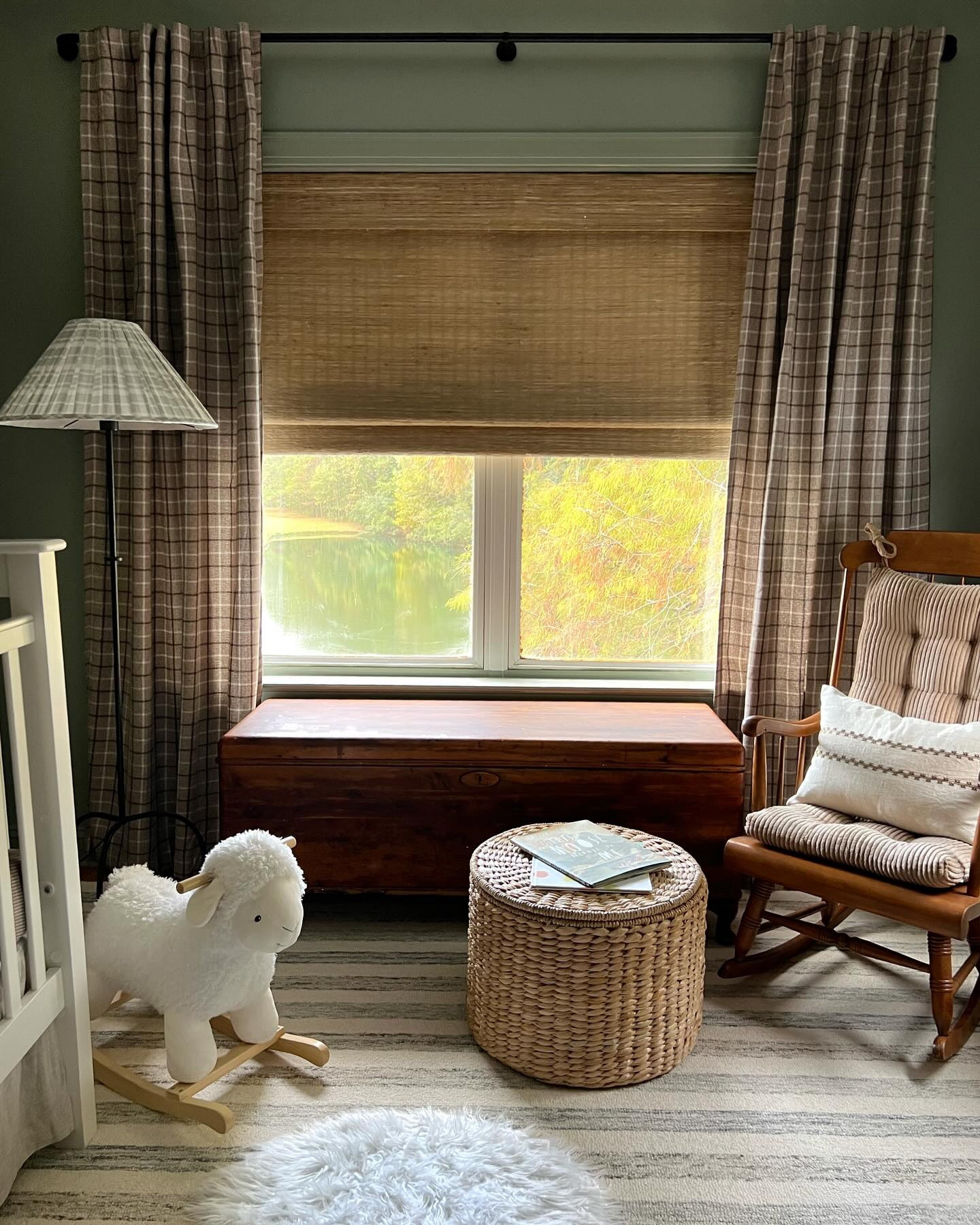 A little pattern play and a lot of personality. 🎩🍃 Stripes, plaid, and a dash of vintage charm—proof that nurseries can be both cute and classy. 👶✨

Paint color is SW Evergreen Fog❤️

•
•
•
#NurseryDesign #BabyRoomDecor #TraditionalWithATwist #VintageInspired #InteriorInspo #LittleGentlemanQuarters #TimelessWithATwist #CozyNursery #VintageMeetsModern #babyboystyle #PatternPlay #ClassicWithATwist #GreenInteriors #PlaidPerfection #StripesAndStyle #SWEvergreenFog #evergreenfog #BabyBoyNursery #LittleManCave #DreamyNursery #CozyNursery #EDesign #OnlineInteriorDesign #VirtualInteriorDesign #BespokeInteriors #CuratedSpaces #babyboy ##CharlestonInteriors #CHSInteriorDesigner #CharlestonInteriorDesign Nursery Inspo, Nursery Design, Baby Boy Nursery, Vintage Nursery, Green Nursery Ideas

#LTKBaby #LTKBump #LTKKids
