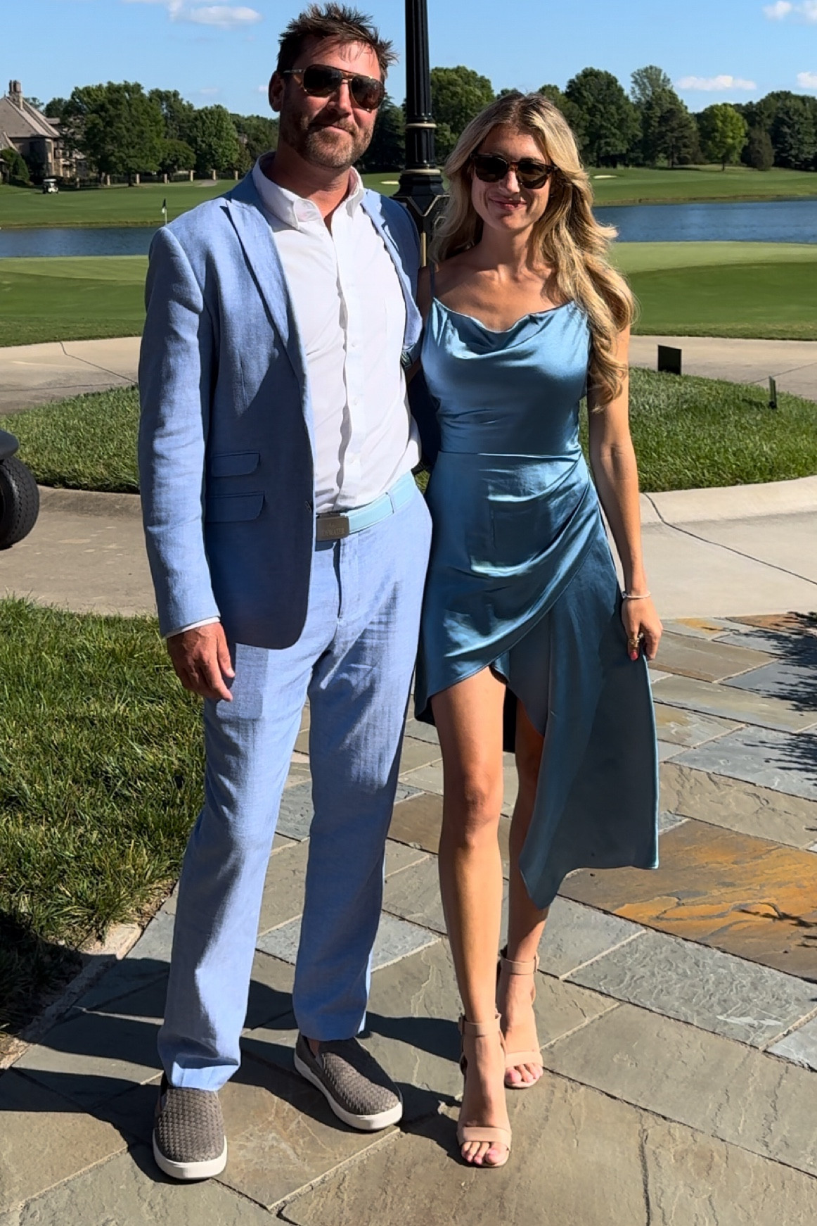 Blue wedding dress guest ideas 