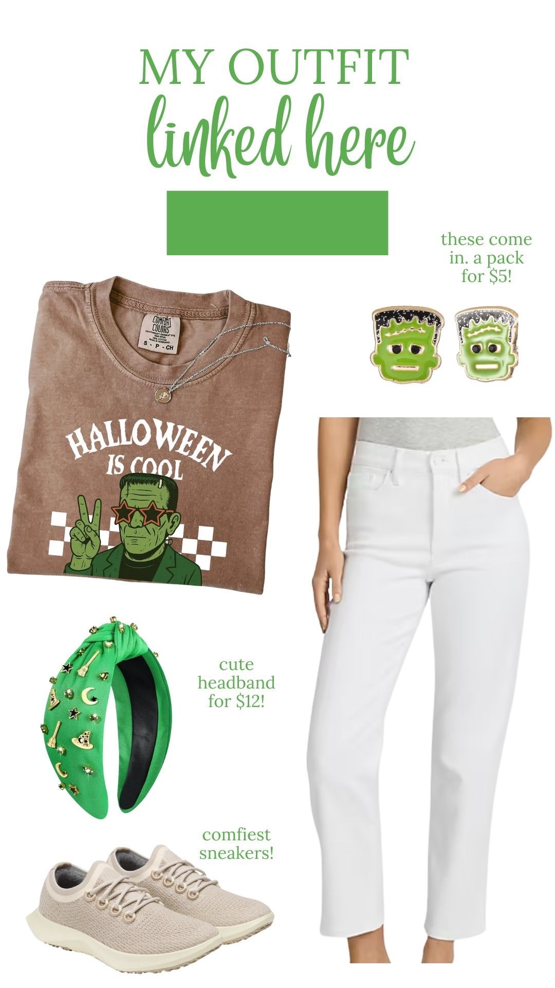 My outfit linked here. Halloween outfit. Frankenstein outfit. Fall outfit. Halloween shirt 

#LTKFindsUnder100 #LTKFindsUnder50 #LTKStyleTip