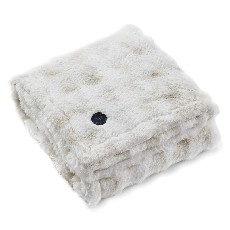 Brookstone Luxe Faux Fur Heated Throw Blanket - Exclusive | Bloomingdale's (US)
