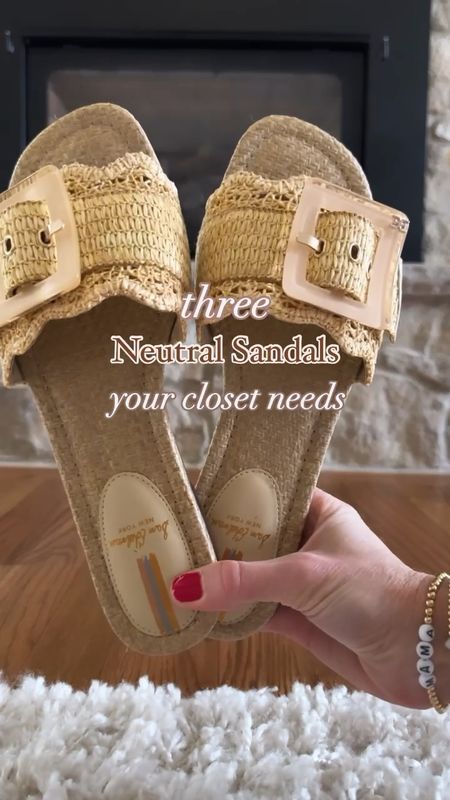 Neutral sandals for spring and summer. Spring style. Summer style  

#LTKstyletip #LTKSeasonal #LTKshoecrush