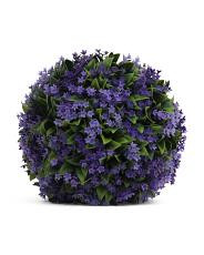 10in Uv Resistant Outdoor Safe Ministar Blossom Boxwood Floral Ball | TJ Maxx