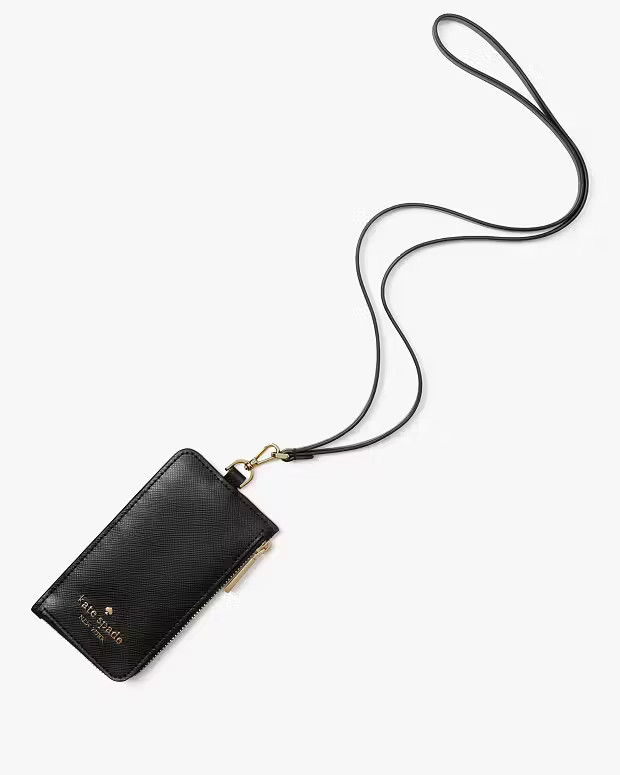 Madison Card Case Lanyard | Kate Spade Outlet