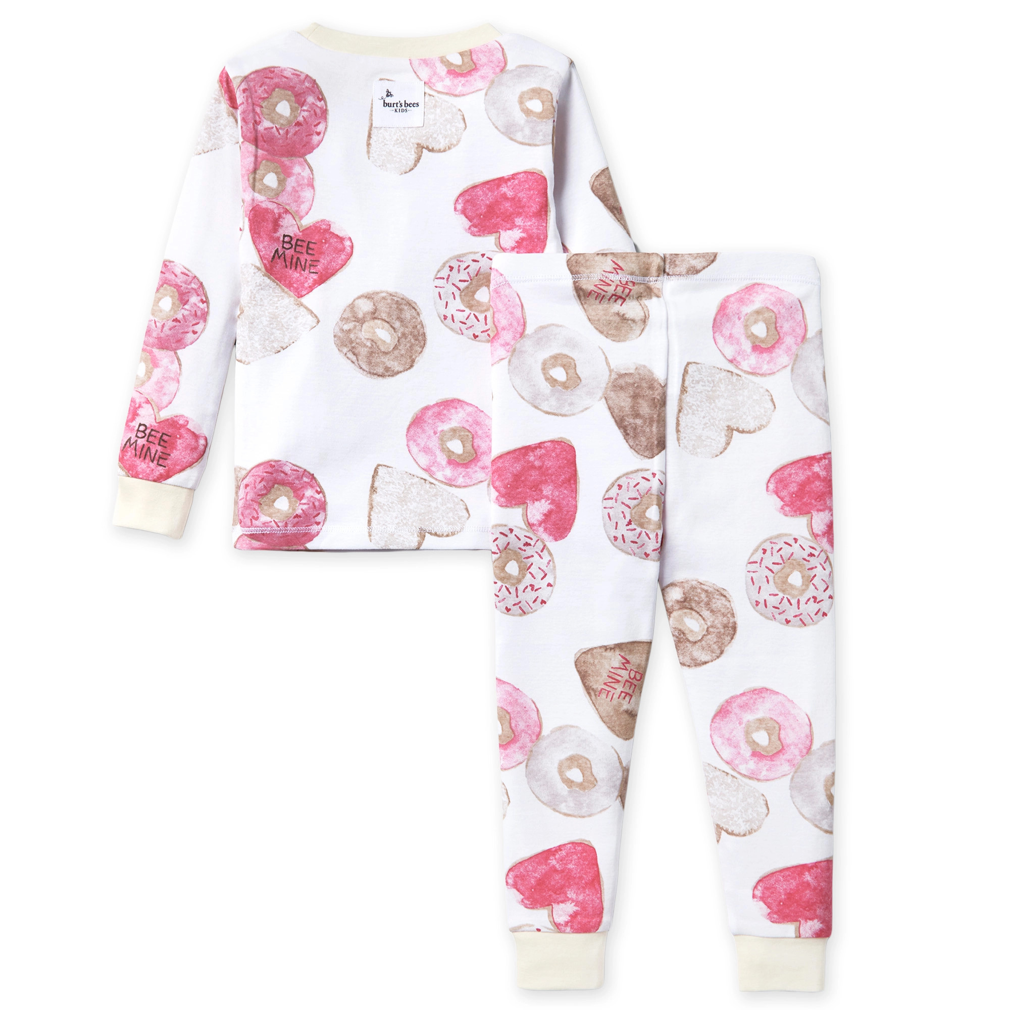 Doughnut Crazy Organic Cotton Pajamas - 2-Piece 12M | Burts Bees Baby