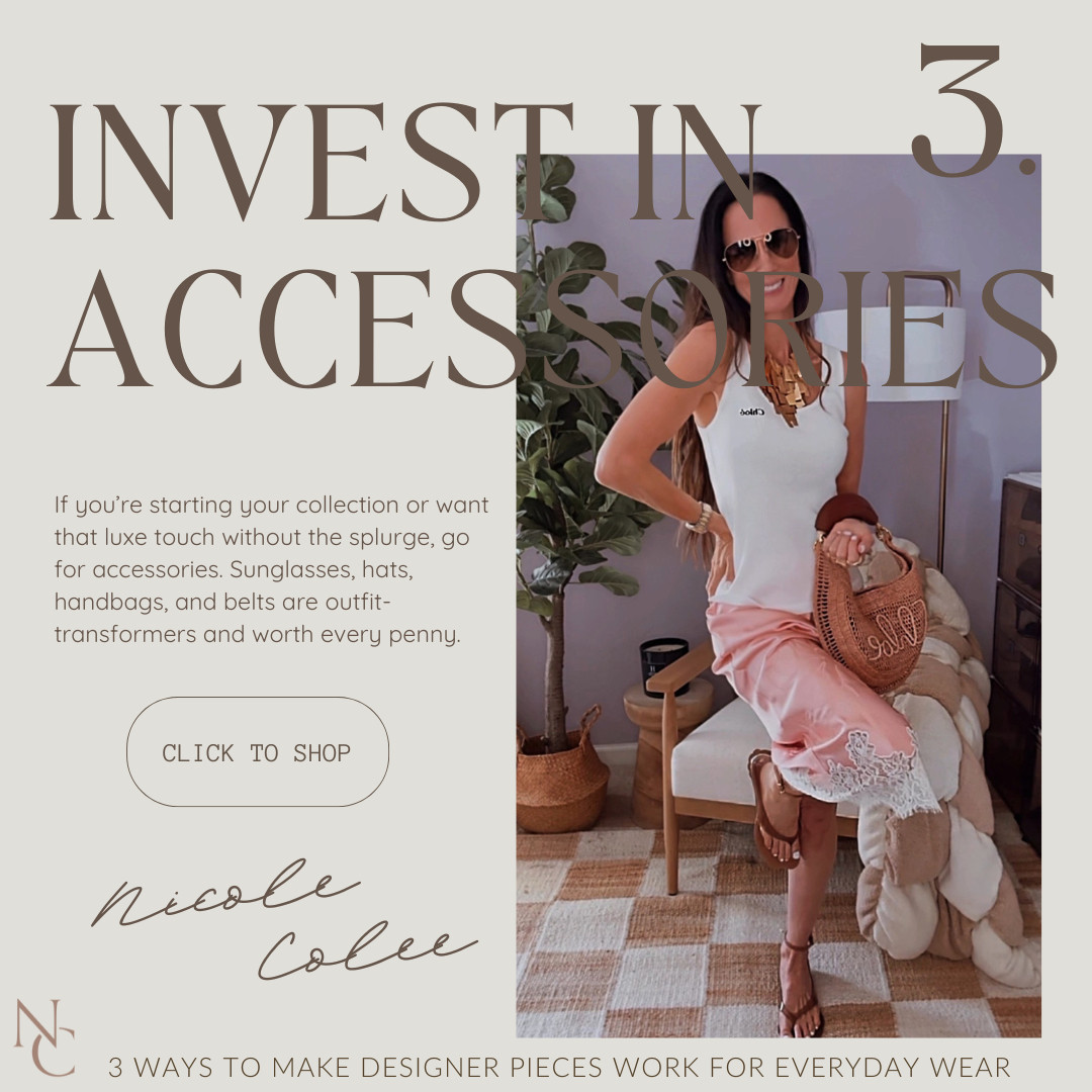 Luxury isn’t just for date nights and special events—it’s for real life, too. As a fashion lover and content creator, I’ve learned how to weave high-end pieces into my everyday wardrobe in a way that feels polished, not overdone. Whether it’s a splurge-worthy bag or a signature belt, here are three chic ways to wear designer pieces on the daily. Nicole Colee, Style Tips, Designer Fashion, Basics, Staples

 

 #LTKSeasonal #LTKStyleTip #LTKShoeCrush