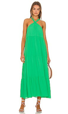 Show Me Your Mumu Hallie Halter Dress in Spring Green from Revolve.com | Revolve Clothing (Global)