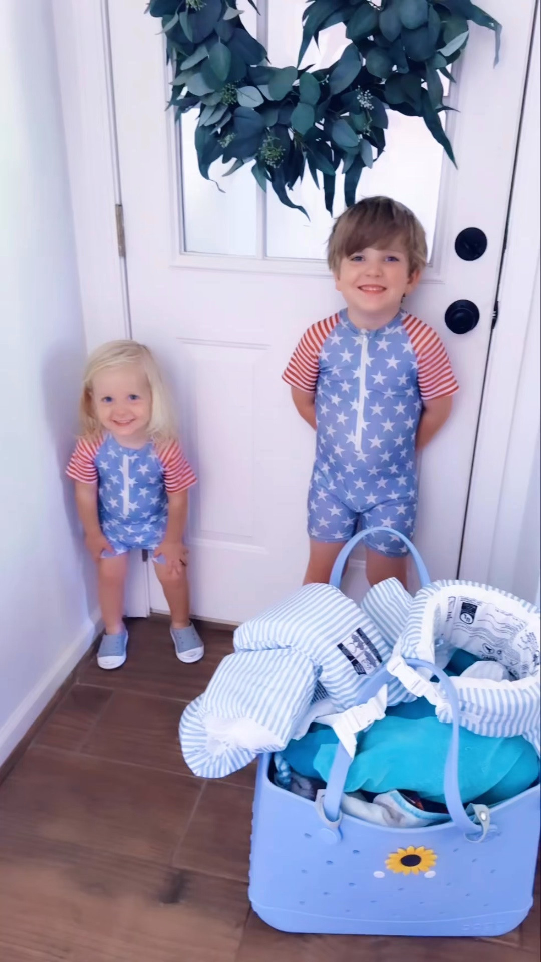 First “pool day” 💦 of the summer ☀️ taking both of my water 💧 babies 👶🏼 to the pool 🐠 by myself and it was so much fun!! 🤩 They did great and lovedddd getting their popsicles 🇺🇸🧊, too!! 😋 Oh how I love being their mama so!! 🩵 You will find us here alllllll summer long hehe!! 🌞 #sweetsummerdays