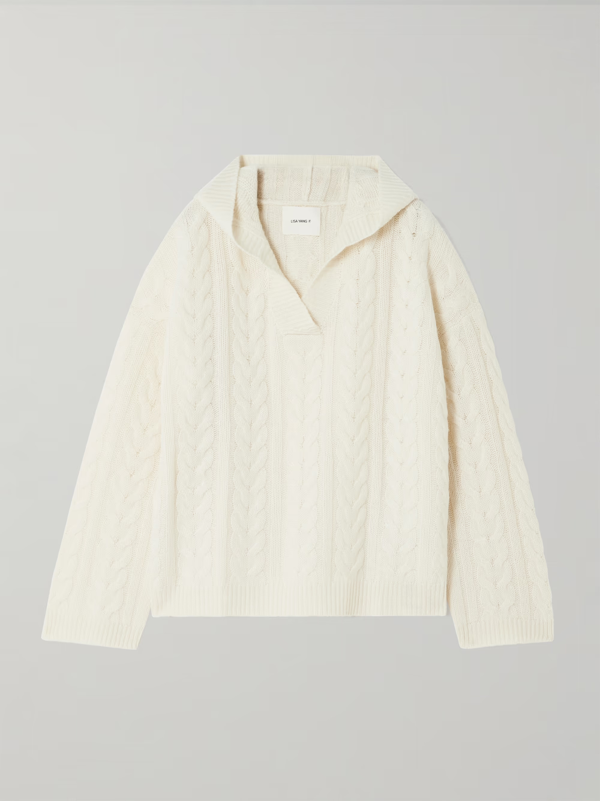 Cable-knit cashmere hoodie | NET-A-PORTER (UK & EU)