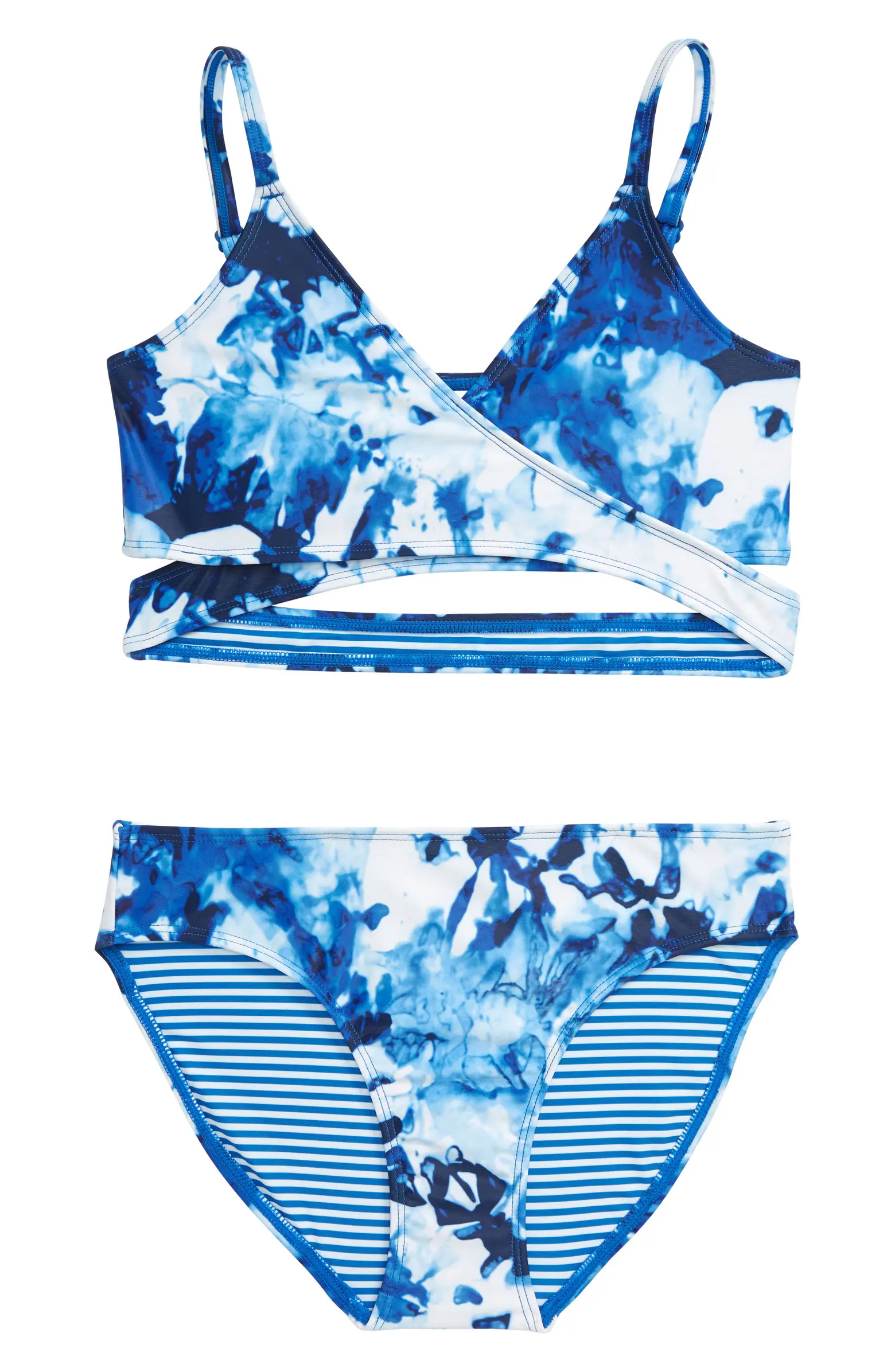 Crisscross Two-Piece Swimsuit | Nordstrom