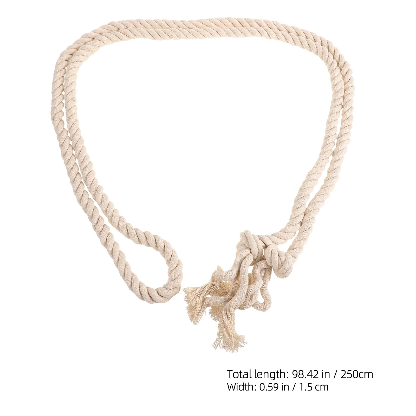 HOMEMAXS Soft Adjustable Rope Belt For Men And Women Versatile Accessory Bohemian Style Woven Bel... | Walmart (US)