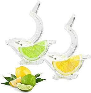 Manual Lemon Juicer, Acrylic Manual Lemon Slice Squeezer, Portable Transparent Fruit Juicer, Eleg... | Amazon (US)