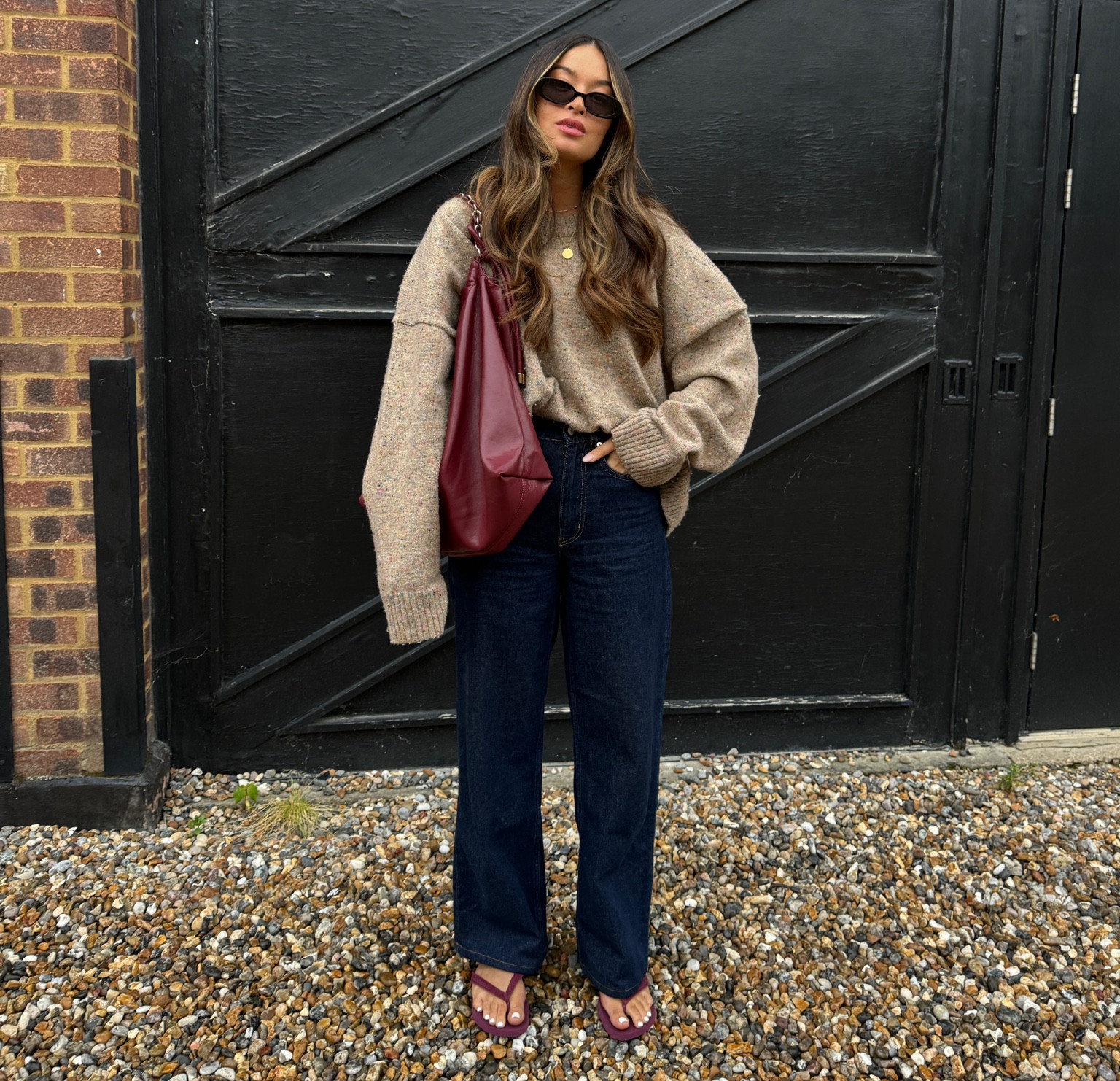 A little casual supermarket run outfit! Jumper is super old arket! (Had for about five years) jeans are LARK by Arket and sold out (will link similar!) #LTKcasual 

#LTKeurope #LTKsummer