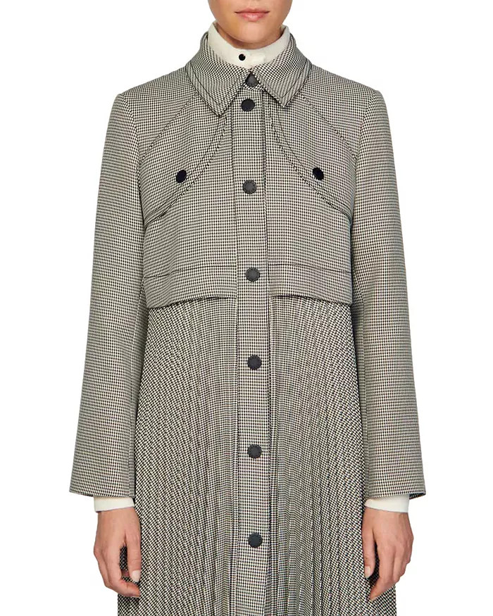 Mathilda Pleated Trench Coat | Bloomingdale's (US)