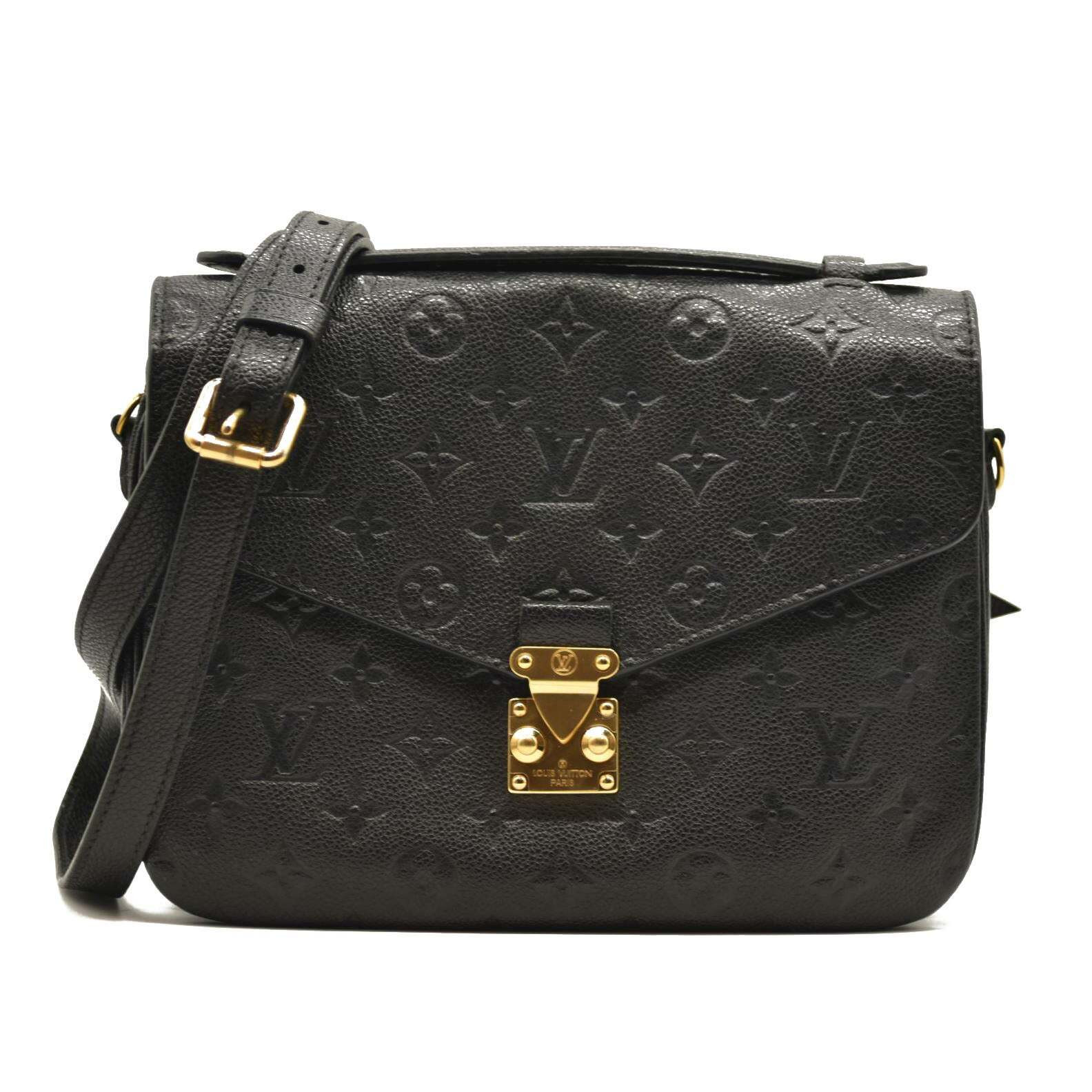 LOUIS VUITTON Empreinte Pochette Metis Black SD1107  | eBay | eBay US