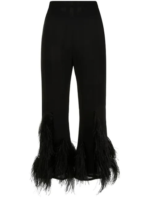 Hose mit Federn | Farfetch (DE)