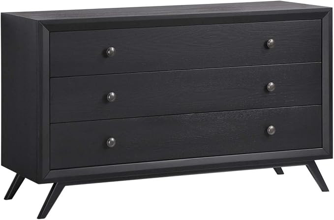 Modway Tracy Wood Dresser in Black | Amazon (US)