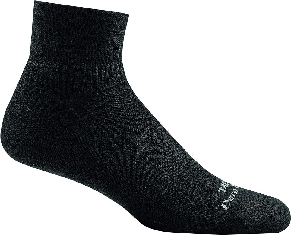 DARN TOUGH (Style T4088) Midweight 1/4 Height Tactical Sock - Black, Large at Amazon Men’s Clot... | Amazon (US)