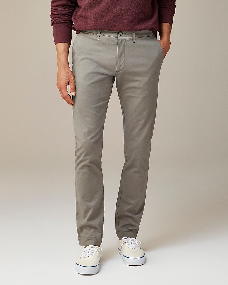 best seller3.9(58 REVIEWS)484 Slim-fit stretch chino pant$89.50MushroomSkinnySlimStraightAthletic... | J. Crew US