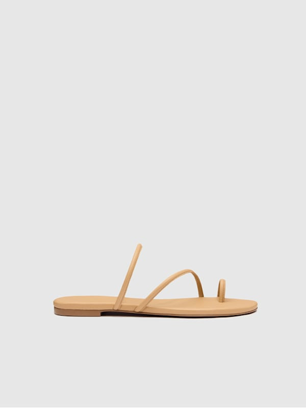 Ludo Toe Ring Strappy Flat Sandal | Reformation (Global)