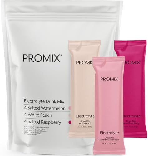 ProMix Nutrition Electrolytes Powder Hydration Packets - Himalayan Pink Salt, Magnesium, Potassiu... | Amazon (US)