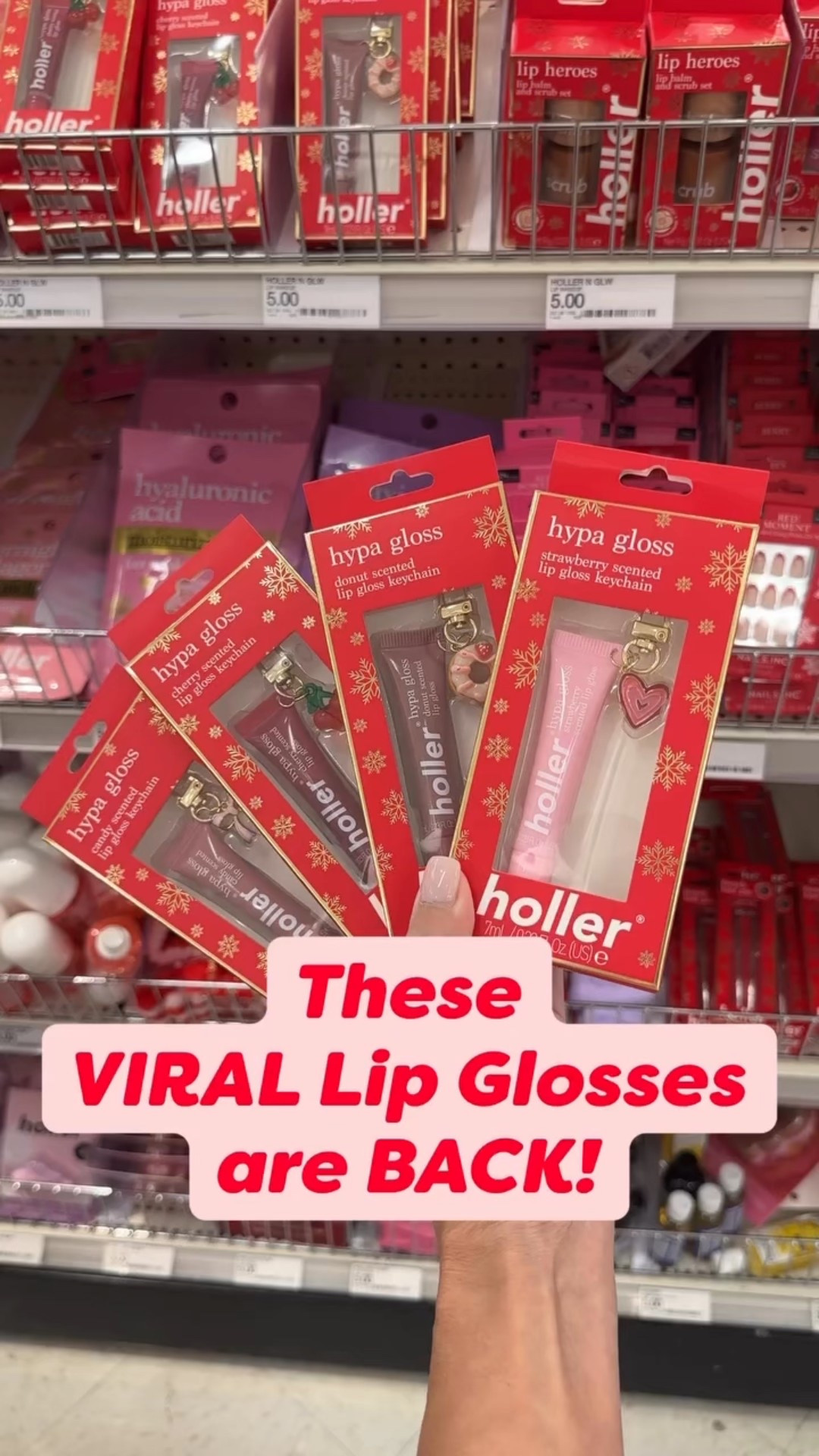 💋 Last holiday season these adorable clip-on lip glosses sold FAST!  💋

I grabbed a few for my daughter & her friends and they are SO perfect for holiday gifting!  I can also totally see this as a cute purse charm accessory!  The hard part was deciding which one to get…which is your fave?

* Lip Gloss - $5

#target #targetstyle #beauty #lipgloss #christmas #lifestyle #reelitfeelit #music #trend  #instagood #instadaily #cute #giftideas #instamood #igers #igdaily
#holiday #viral #viralvideos #reels #new #reelsinstagram #trending #trendingreels #explore #exploremore #explorepage #foryou #foryoupage #fyp

#LTKGiftGuide #LTKHoliday #LTKBeauty