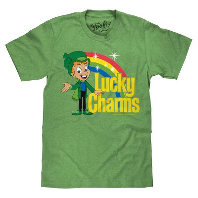 Tee Luv Lucky the Leprechaun T-Shirt - Green Medium | Target