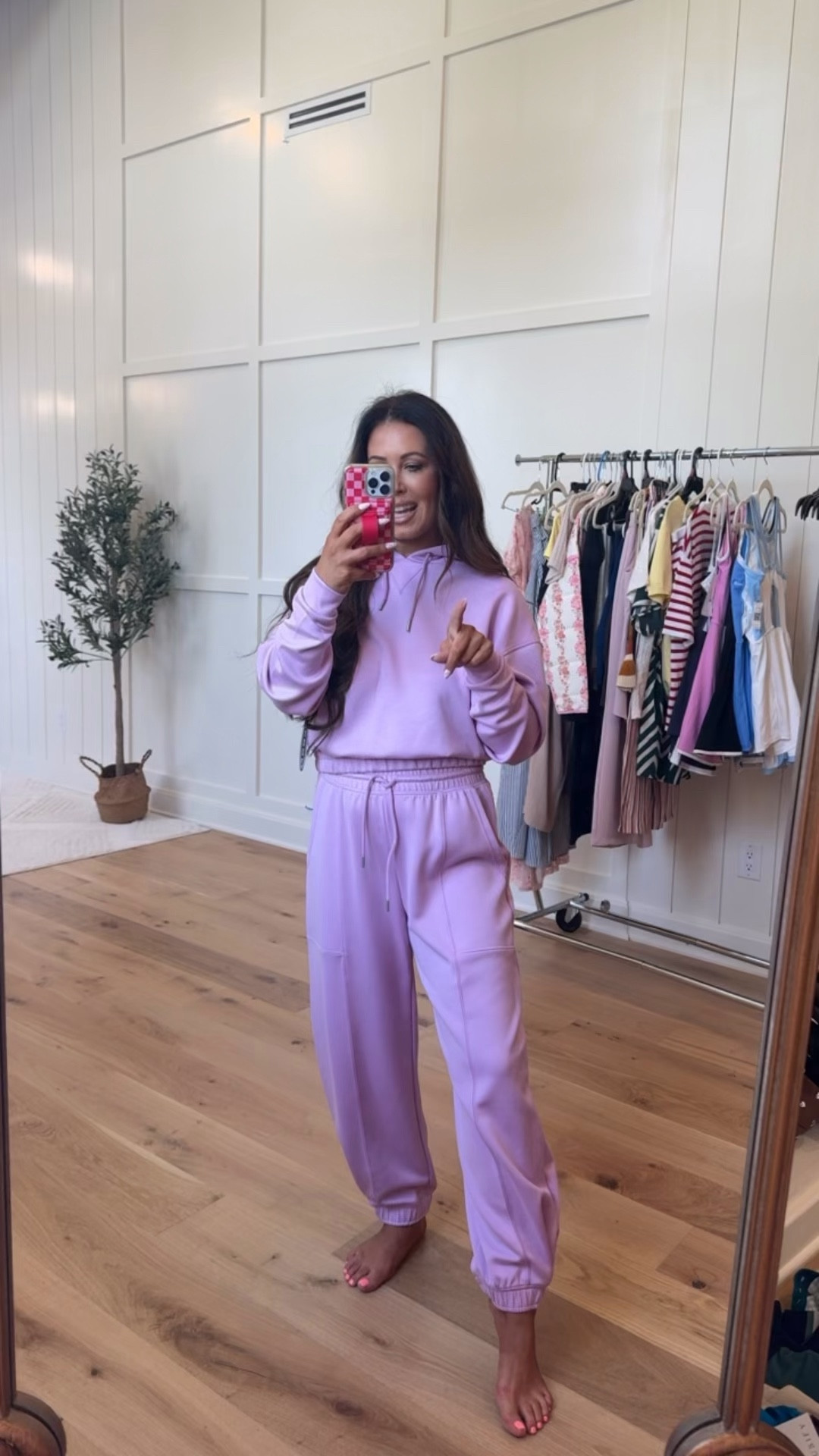 These pieces are so often they feel like the soft stream material! I’m in a size small in both 

#LTKMothersDay #LTKootd #LTKgrwm