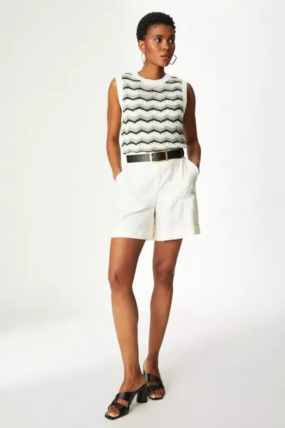 Crochet Knitted Tank Top | Debenhams UK