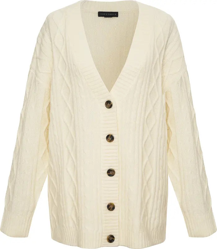 Sanctuary Cozy Cable Cardigan | Nordstrom | Nordstrom