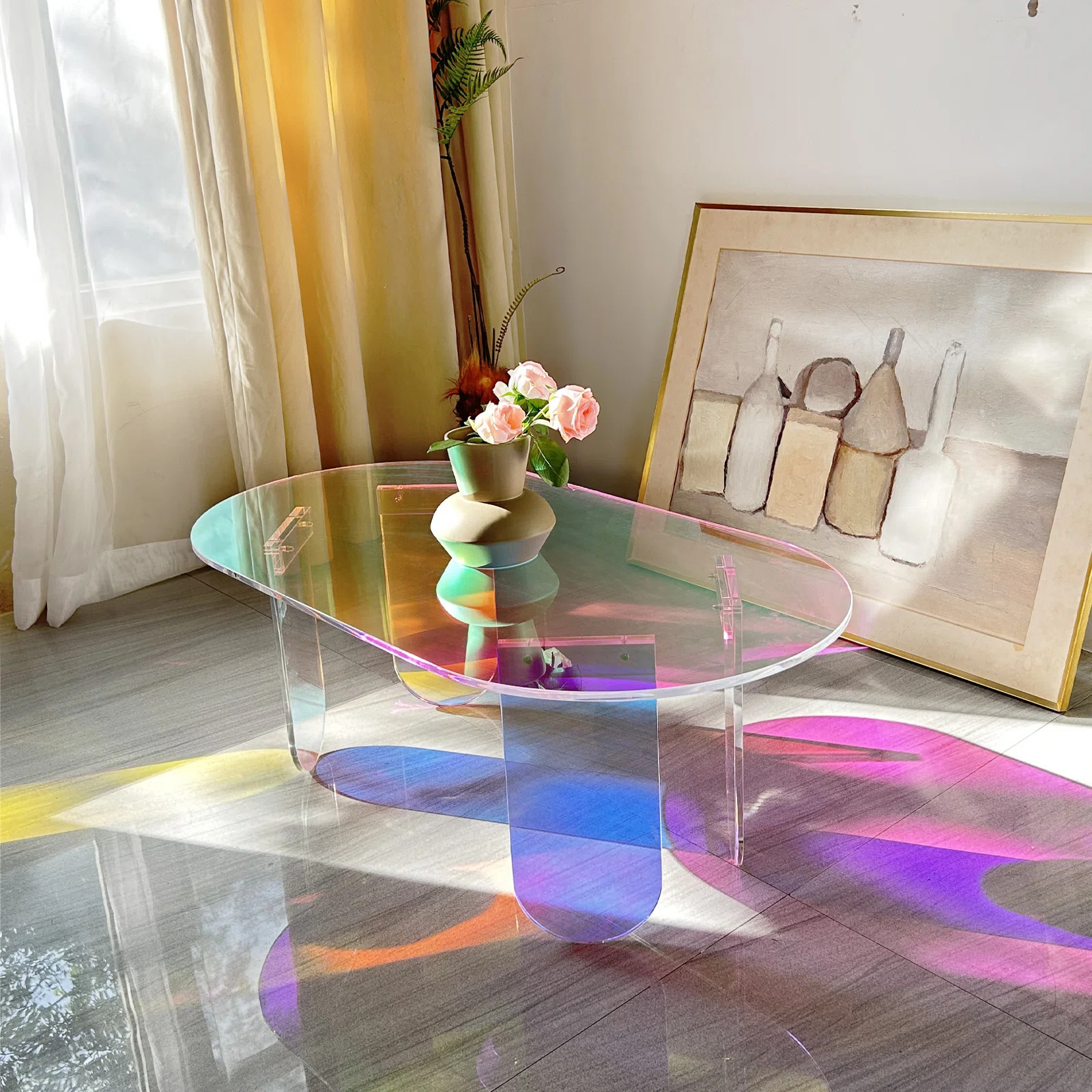 Juleon Acrylic Coffee Table | Wayfair North America