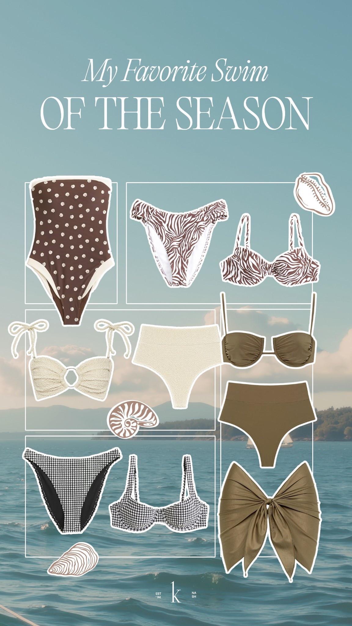 My favorite swim styles of the season🤎 

#LTKSwim #LTKMidsize #LTKSeasonal