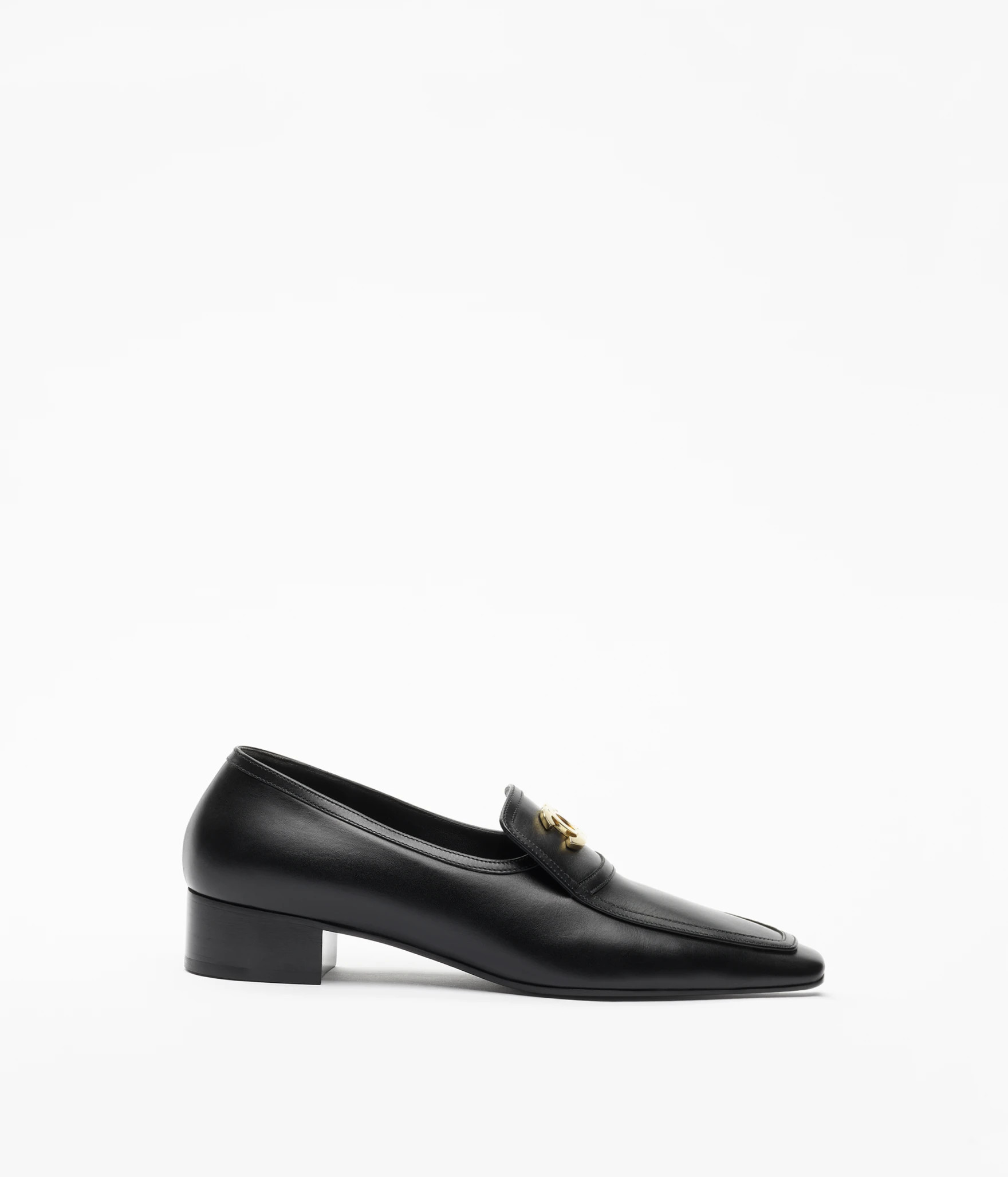Moccasins - Calfskin, black \u2014 Fashion | CHANEL | Chanel, Inc. (US)