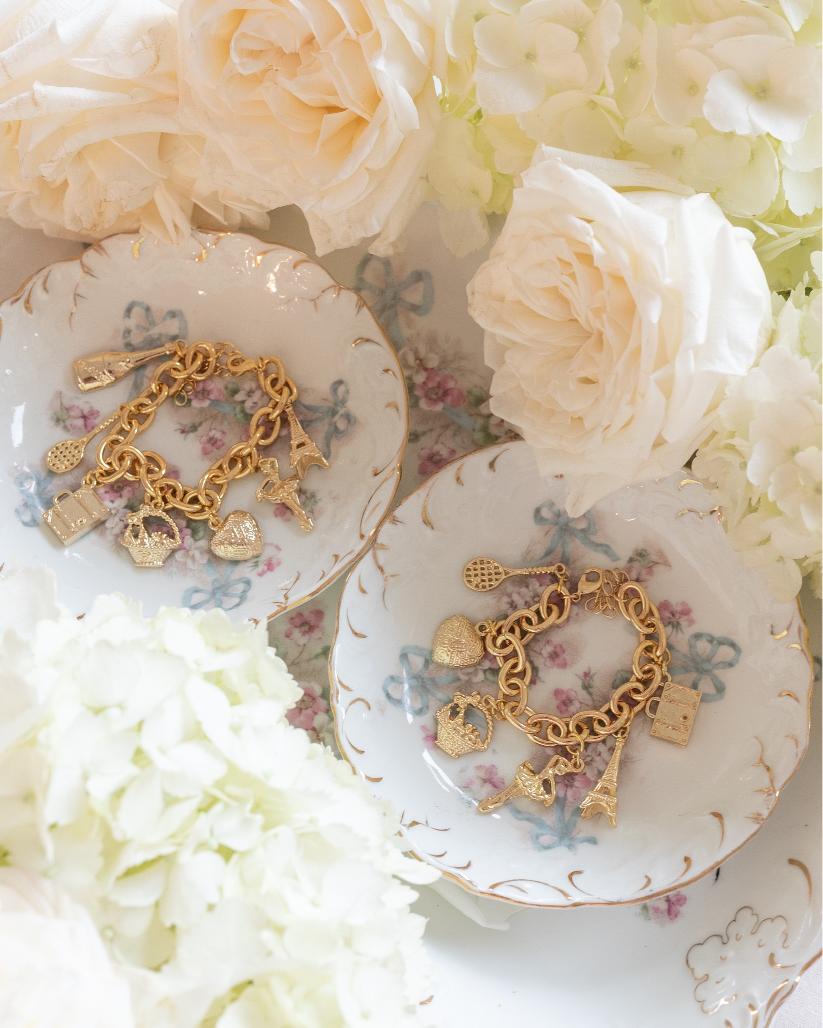 Charm Bracelets from The Broke Brooke x Lisi Lerch Mommy & Me Collection for Mother’s Day launching Thursday April 13th!! 

#mothersday #charmbracelets #mommyandmepurses #handbags #mothersdaygifts #mum #rattanbags #earrings #grandmillennial 