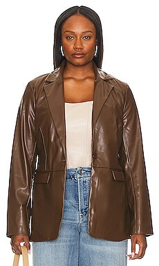 Chloe Faux Leather Blazer
                    
                    REMI x REVOLVE | Revolve Clothing (Global)