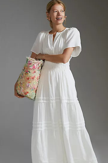 The Somerset Maxi Dress: Linen Edition | Anthropologie (US)