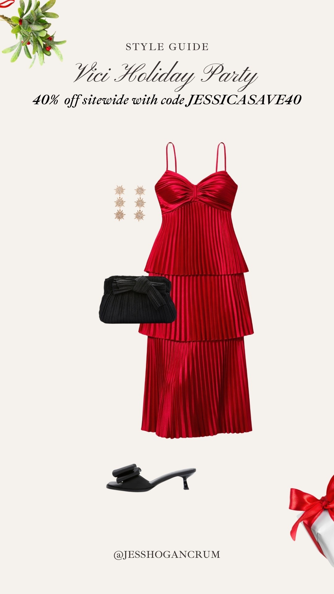 holiday party dress inspo - be sure to use code JESSICASAVE40 for 40% off site wide! 

christmas party dress, red dress, holiday party outfit, holiday dress, vici, affordable fashion

#LTKSaleAlert #LTKFindsUnder100 #LTKHoliday