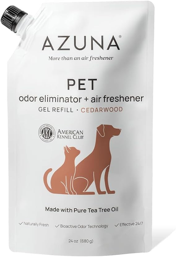 Azuna Pet Odor Eliminator for Strong Odor Gel | Plant Powered Australian Tea Tree Oil | Dog and C... | Amazon (US)