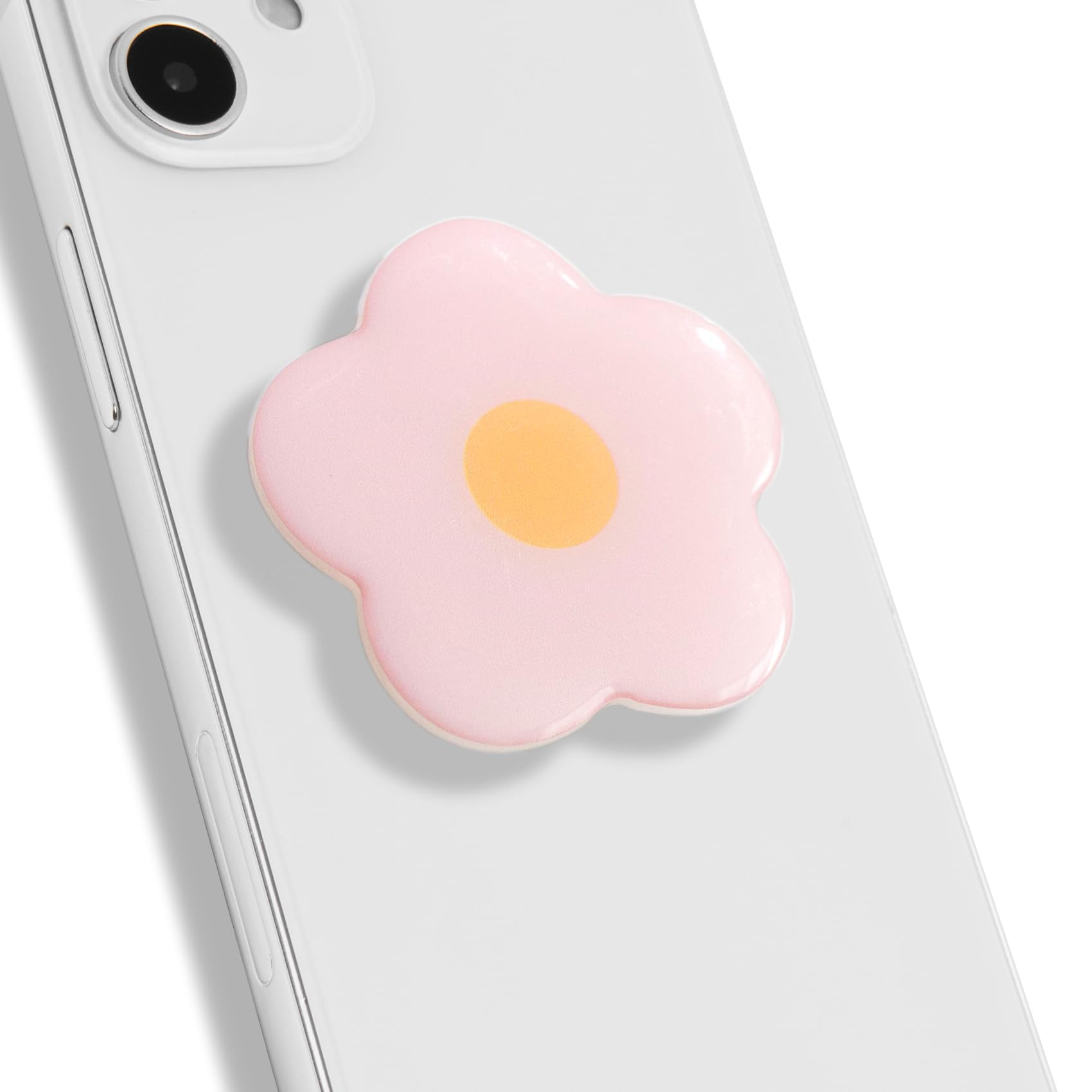 OnTheGrip Cute Solid Color Daisy Flower Design Collapsible Mobile Phone Grip Stand Holder for Sma... | Amazon (US)