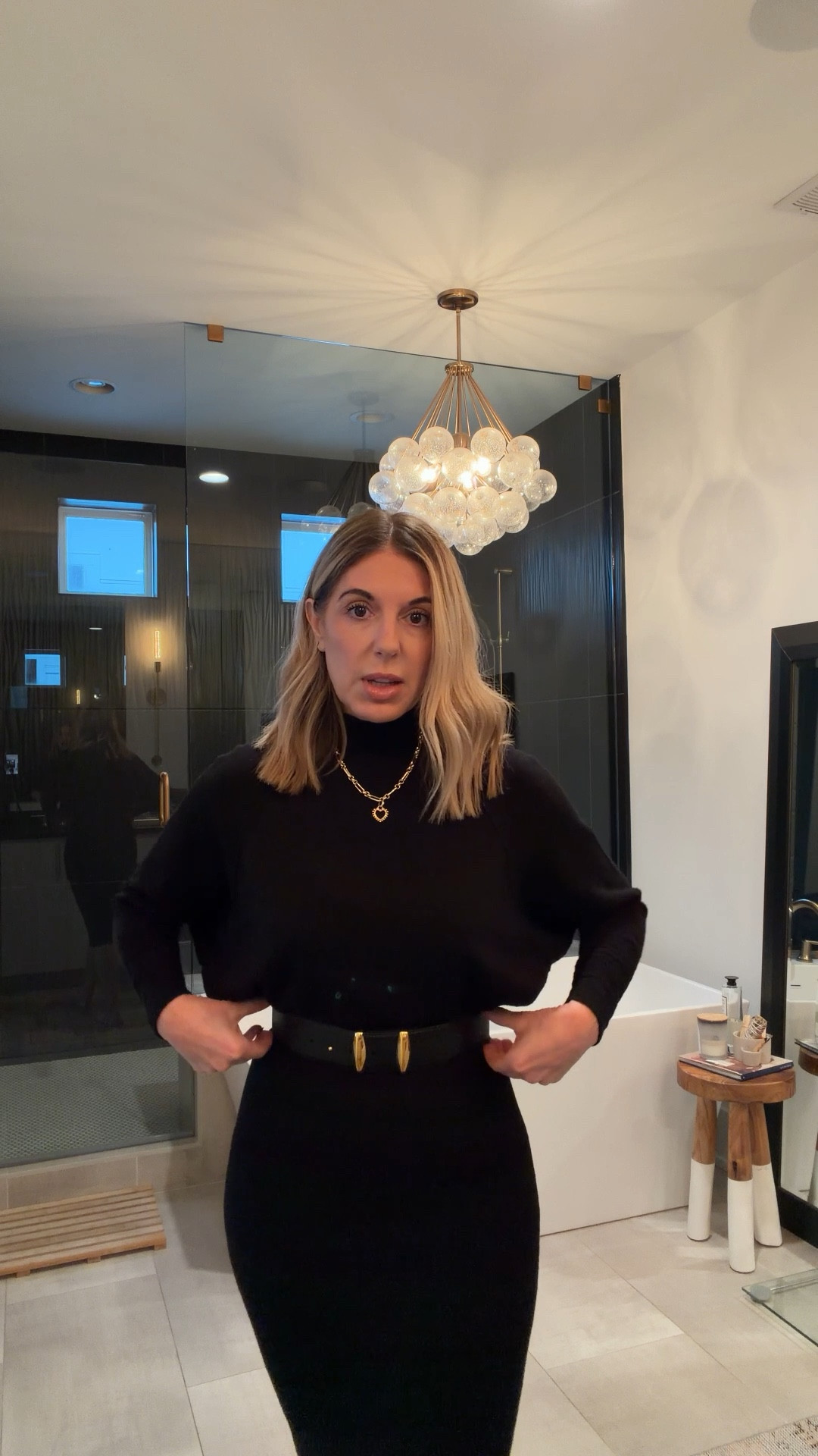 Designer adjustable waist belt, over 65% off 🤍 cinches perfectly and comes in black, brown, and ivory. One of those pieces that instantly elevates a simple outfit. I’m wearing an xs/s. 

#LTKootd #LTKgrwm #LTKSaleAlert