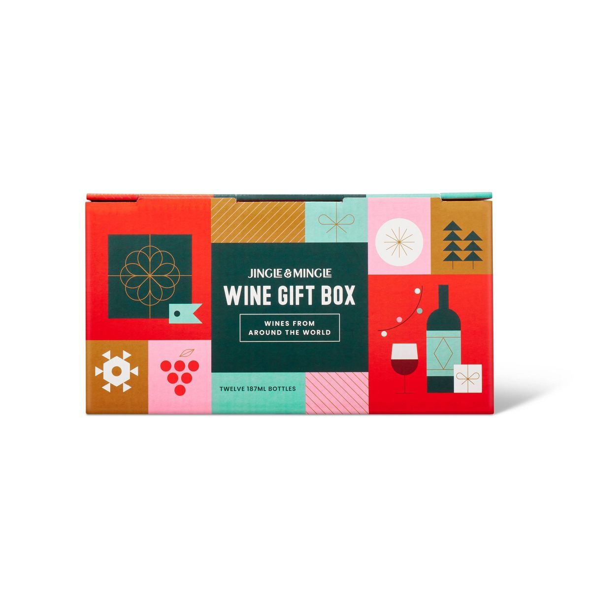 Wine Advent Calendar - 12ct/187ml Bottles - Jingle & Mingle™ | Target