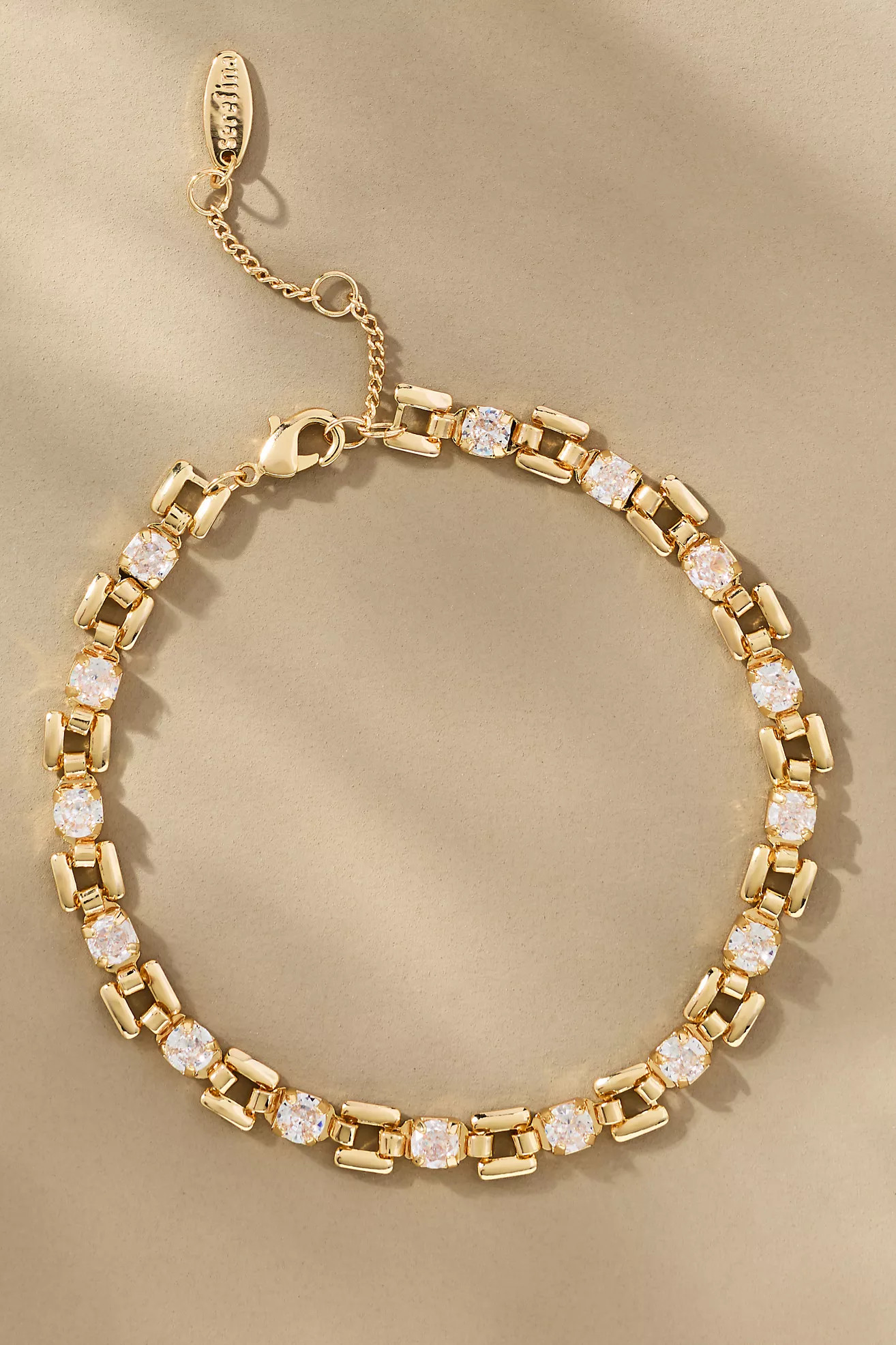 Crystal Chain Link Bracelet | Anthropologie (US)