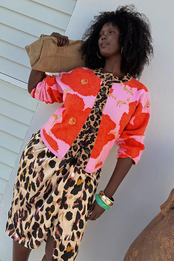 Brown Leopard Jaspre Skirt | Never Fully Dressed US