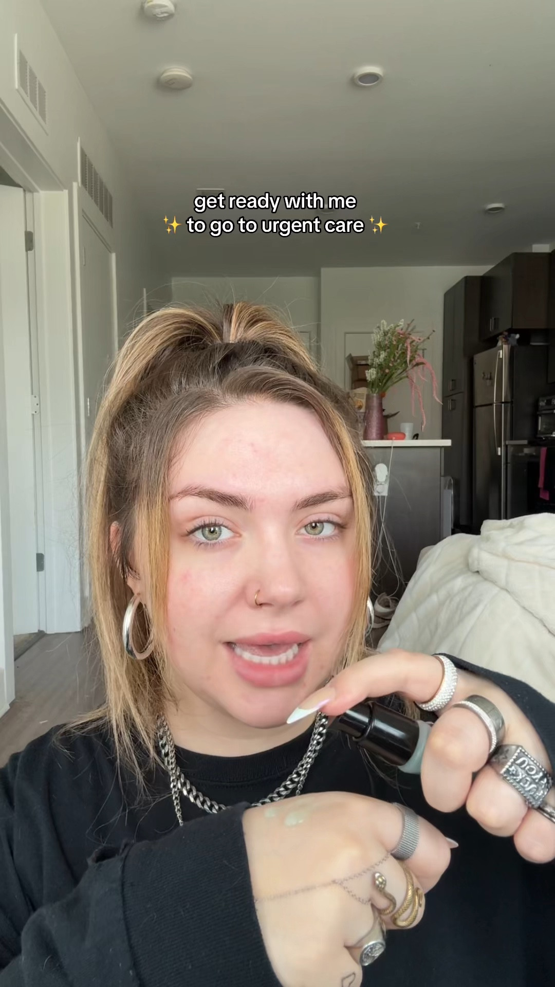 urgent care GRWM 😅🤪 

#LTKBeauty #LTKFindsUnder50 #LTKxelfCosmetics