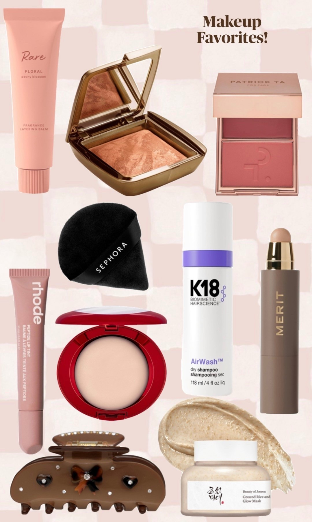 All my favorite beauty products right now!! If I haddddd to choose the Hourglass bronzer and K18 dry shampoo are my favorites!

Makeup | Skincare | Haircare 

#LTKBeauty
