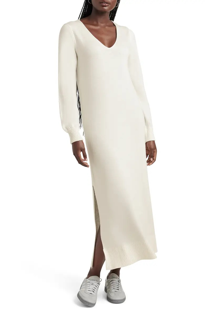 Splendid Renee Long Sleeve Maxi Sweater Dress | Nordstrom | Nordstrom