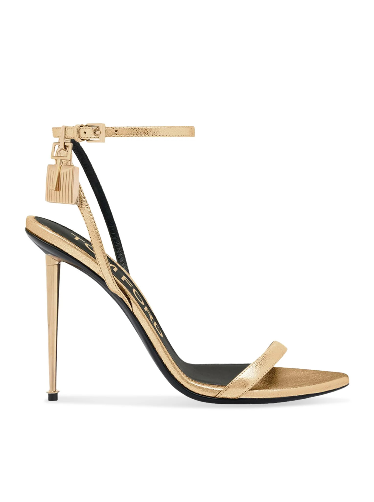 GOLDEN PATENT LEATHER STILETTO HIGH HEEL PUMPS - Tom Ford - Woman | Suitnegozi INT